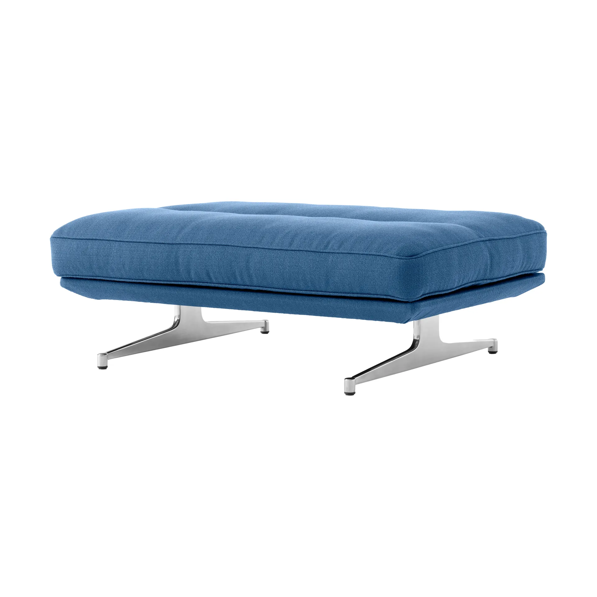 Inland AV32 poef 78x113 cm, Vidar 733-polished aluminium &Tradition
