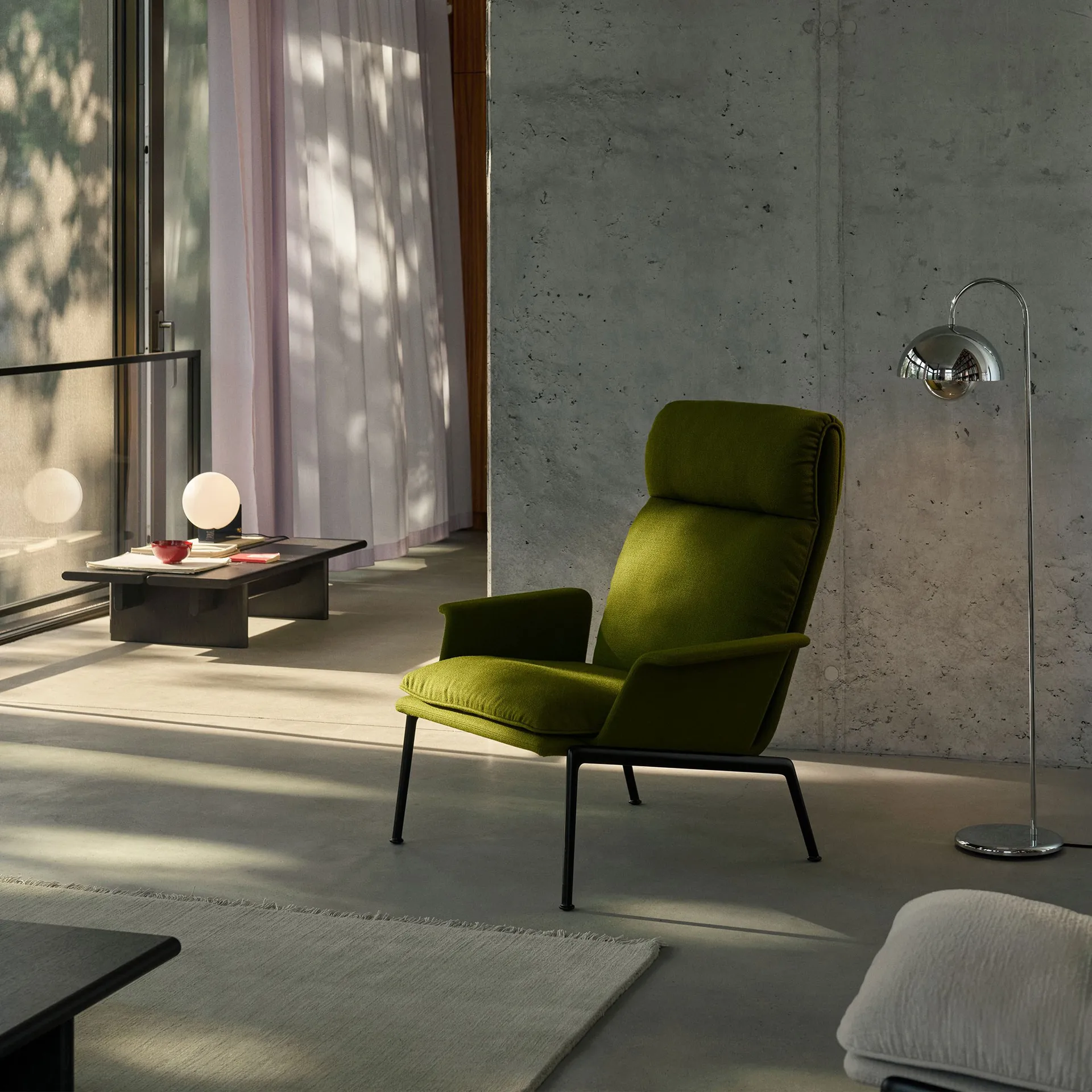 Ita OS3 salontafel 60x110 cm, Dark stained oak &Tradition