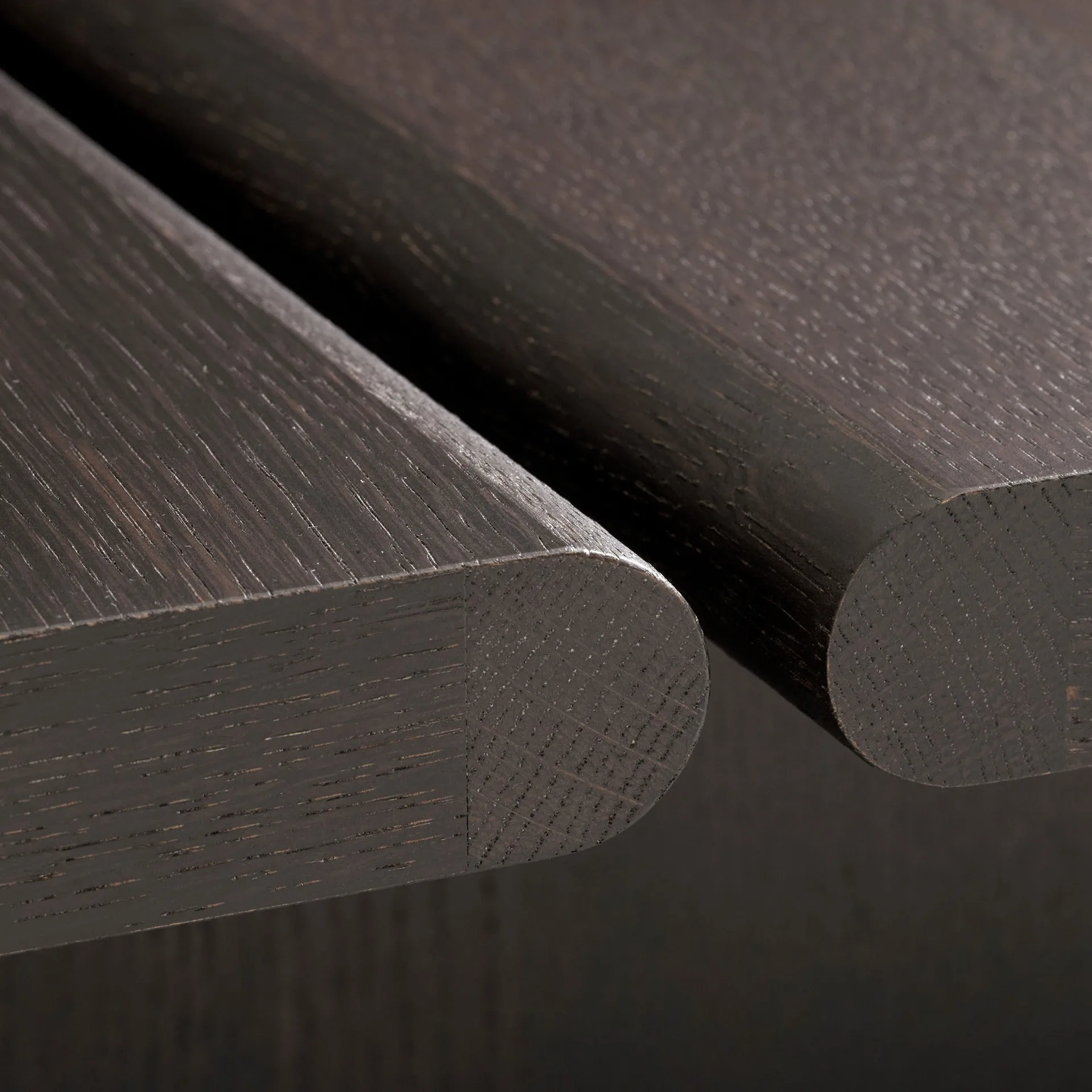 Ita OS4 salontafel 110x110 cm, Dark stained oak &Tradition