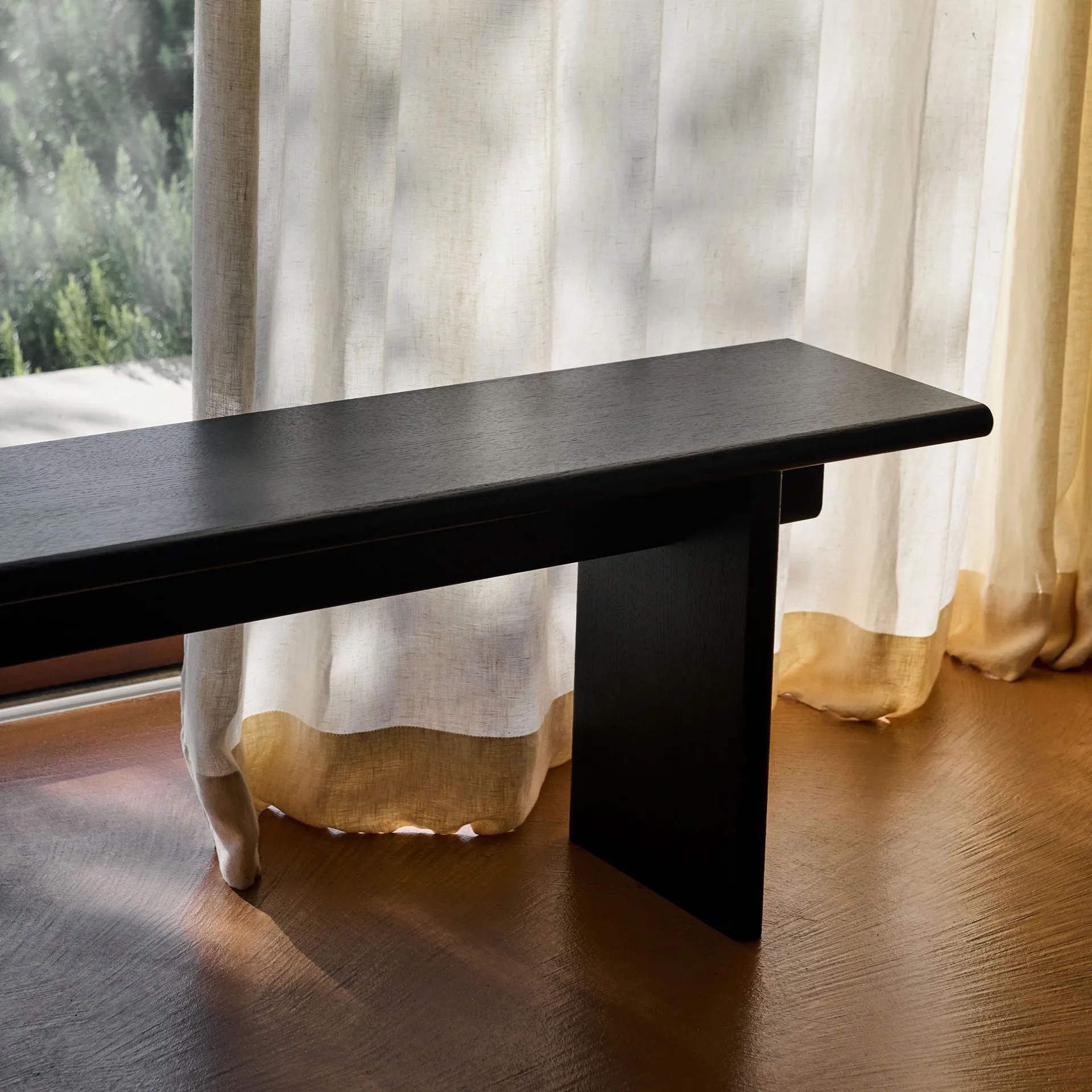 Ita OS6 bankje 230 cm, Dark stained oak &Tradition