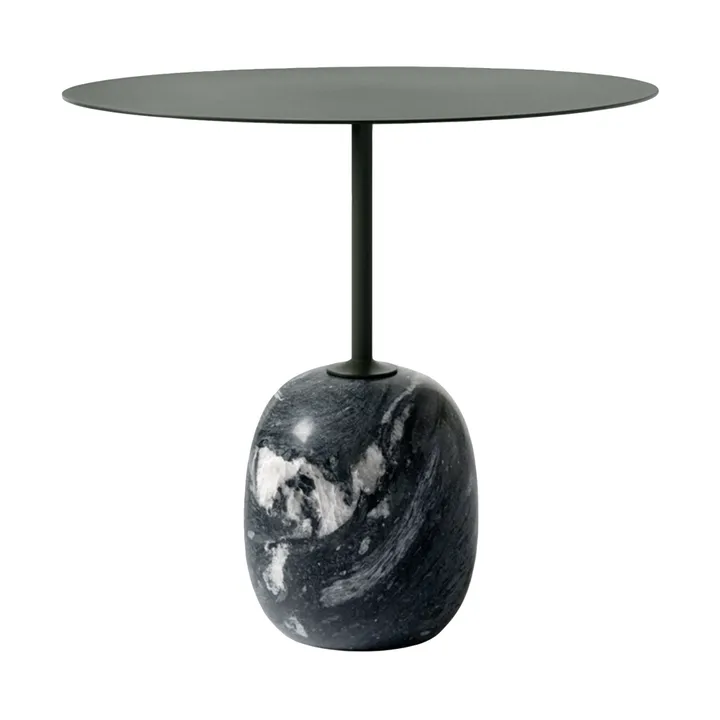 Lato LN9 bijzettafel - Deep green-verde grigio, 40x50x45 cm - &Tradition