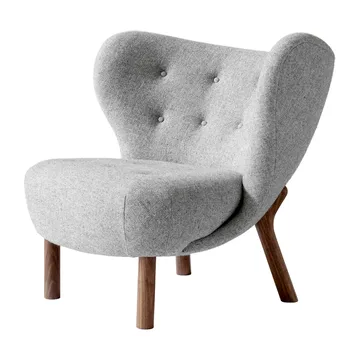 Little Petra VB1 fauteuil - Geolied walnoot-Hallingdal - &Tradition