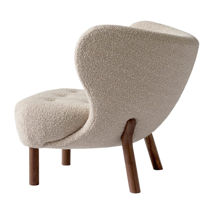 Little Petra VB1 fauteuil, Geolied walnoot-Karakorum 003 &Tradition