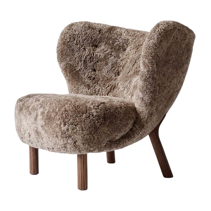 Little Petra VB1 fauteuil - Geolied walnoot-Sahara - &Tradition