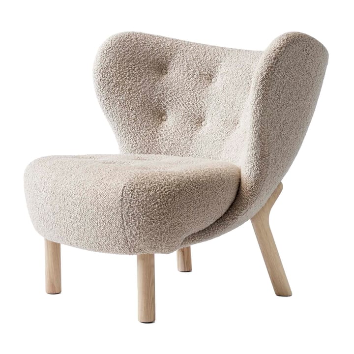 Little Petra VB1 fauteuil - Wit geolied eikenhout-Karakorum - &Tradition