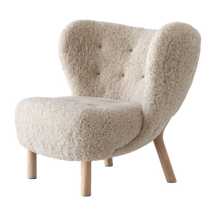Little Petra VB1 fauteuil - Wit geolied eikenhout-Moonlight - &Tradition