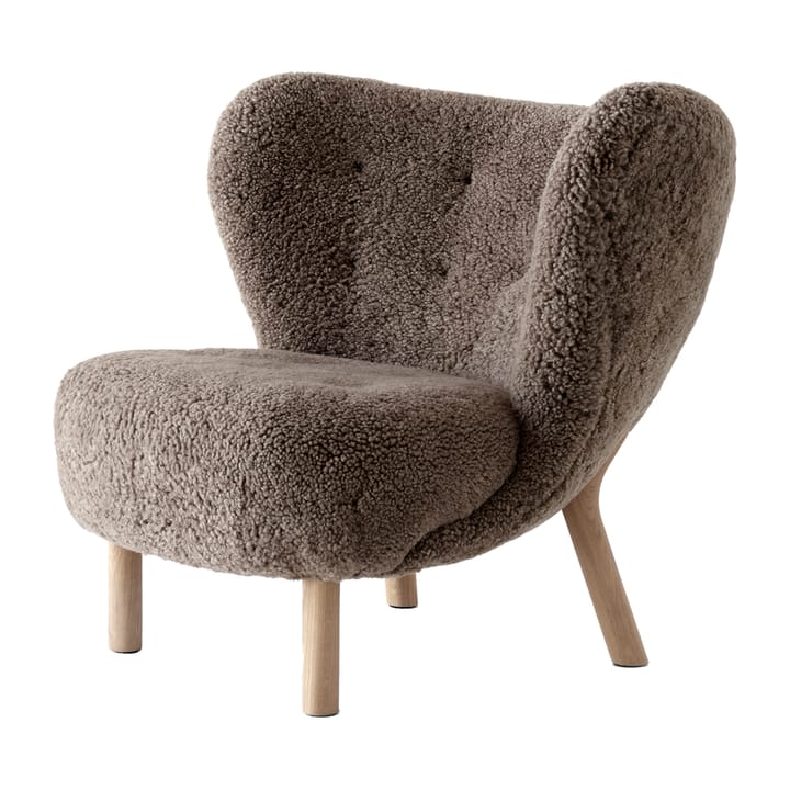 Little Petra VB1 fauteuil - Wit geolied eikenhout- Sahara - &Tradition