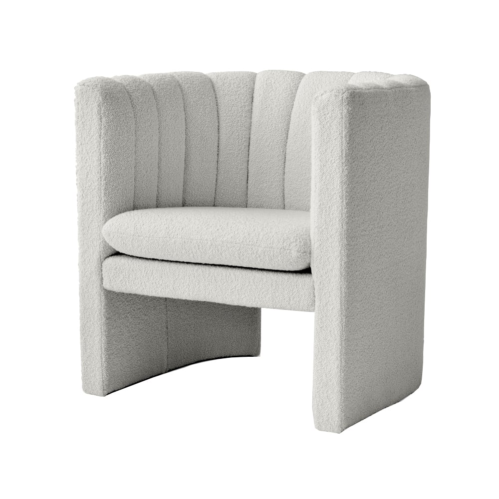 &Tradition Loafer SC23 fauteuil stof karakorum ivory