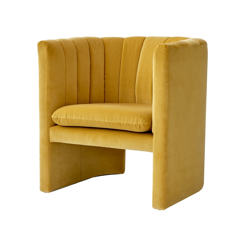 &Tradition Loafer SC23 fauteuil stof Ritz dandelion