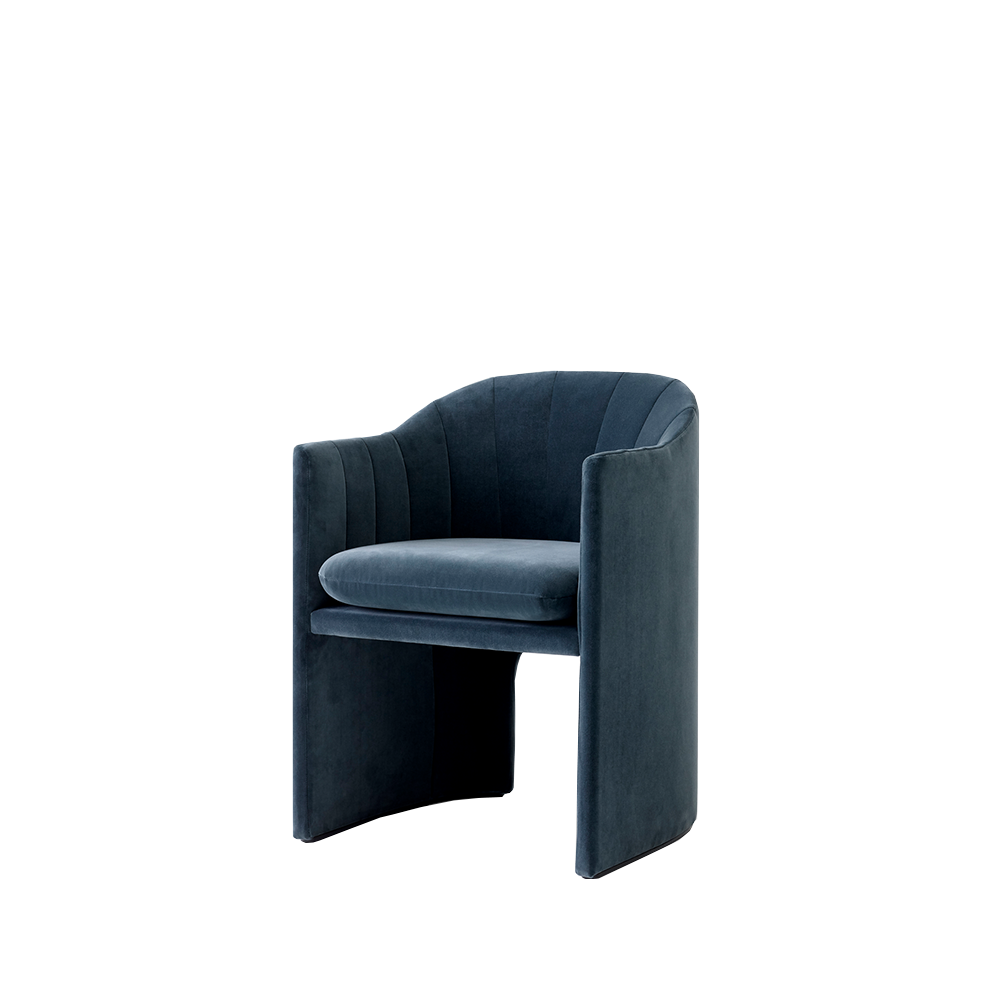 &Tradition Loafer SC24 stoel Rits | Scandinavisch Interieur | Stoelen | Blauw