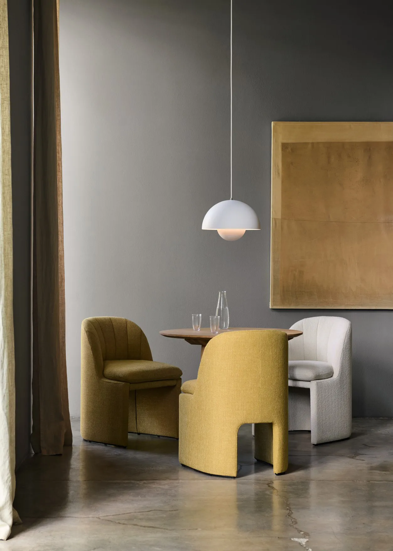 Loafer Side Chair SC106 stoel, Ecriture 0470 &Tradition