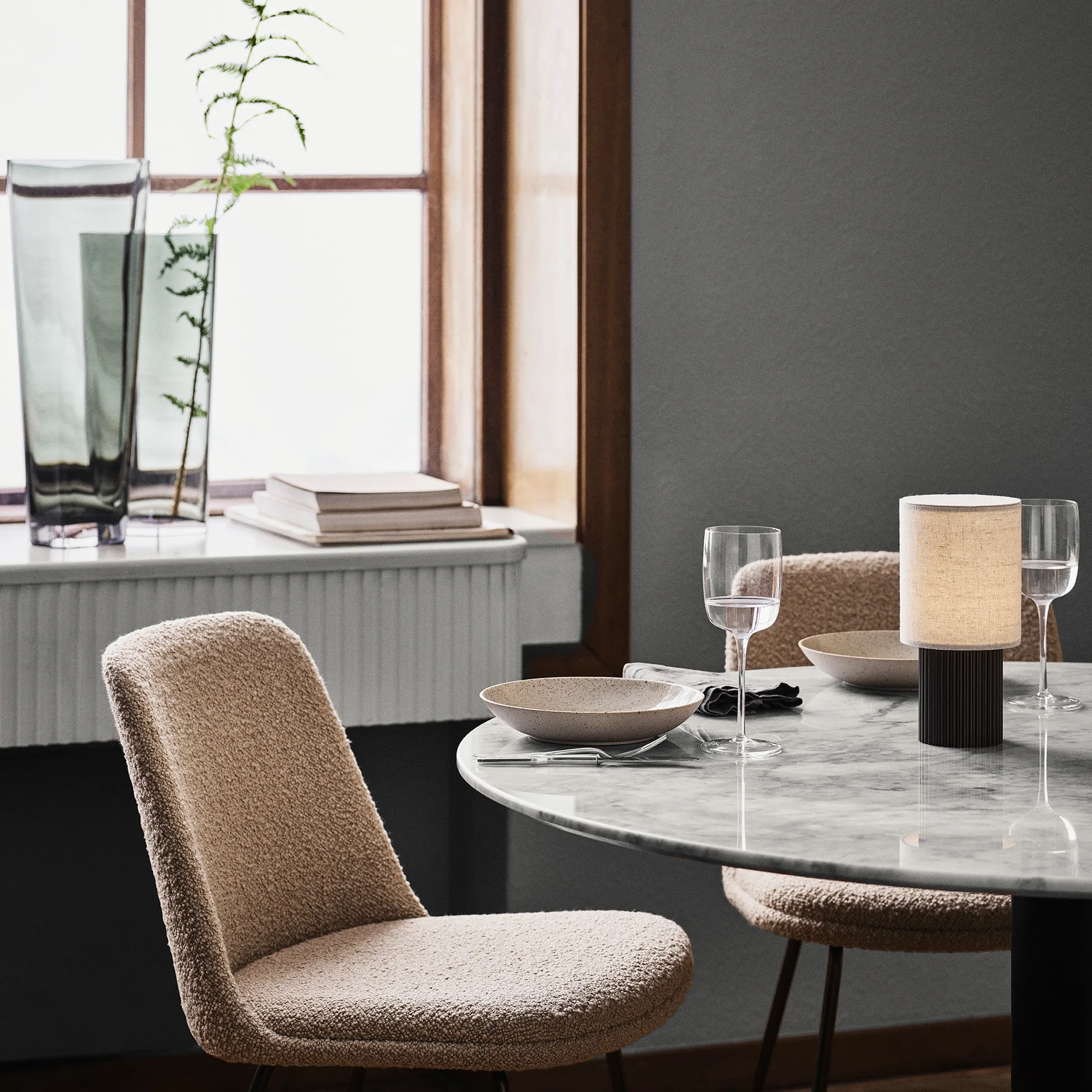 Manhattan portable tafellamp SC52, Bronzed brass &Tradition