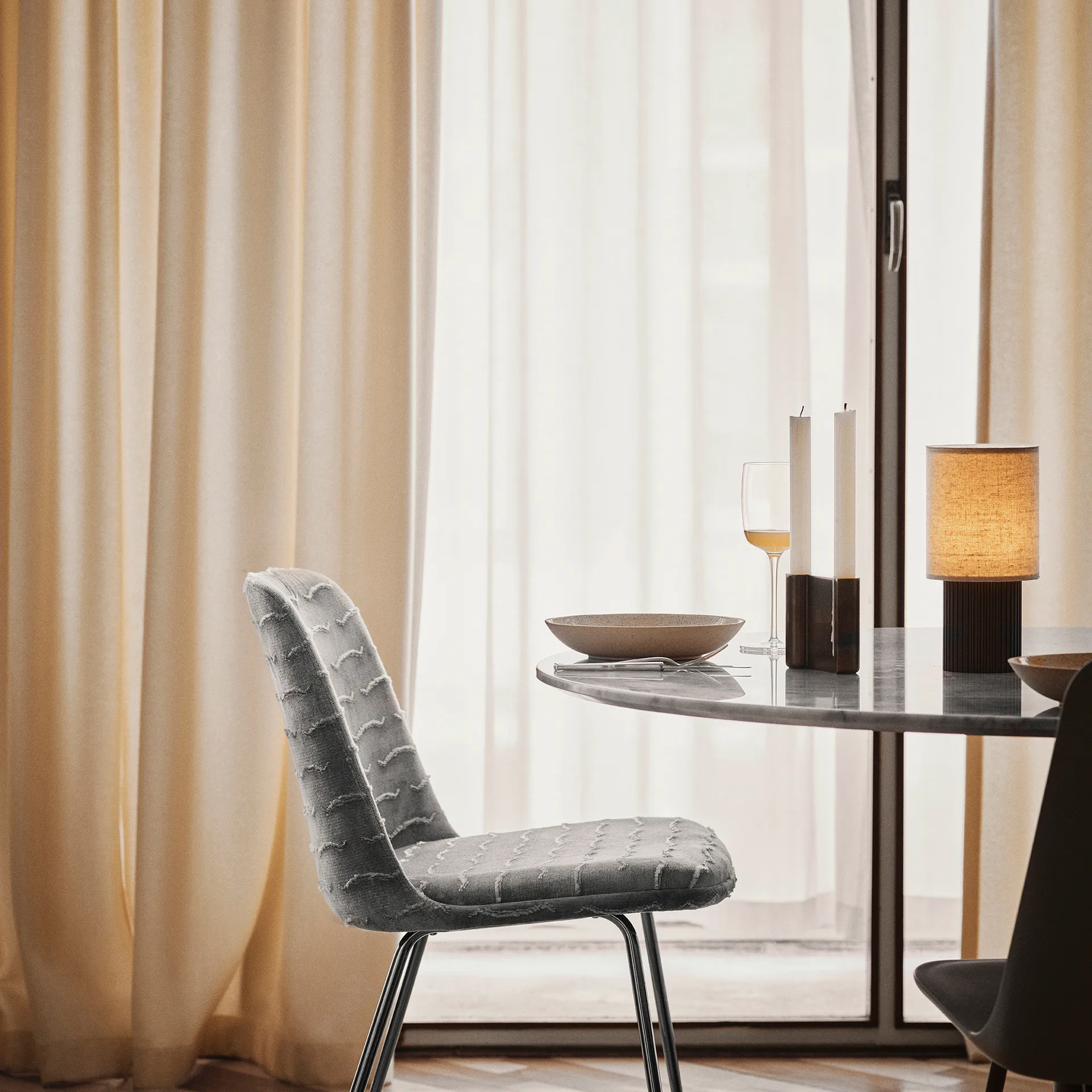 Manhattan portable tafellamp SC52, Bronzed brass &Tradition