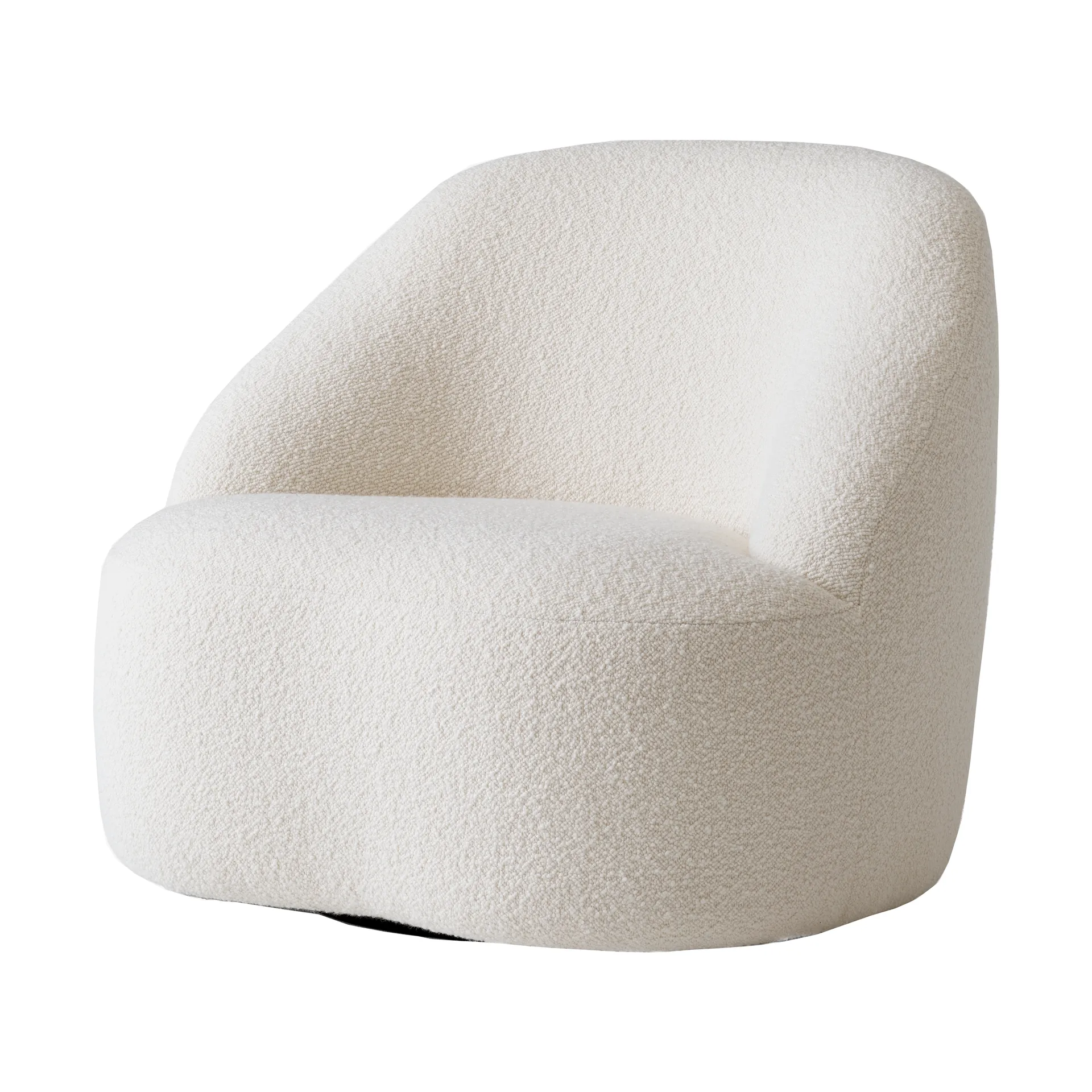 Margas LC2 fauteuil, Karakorum 001-black swivel &Tradition