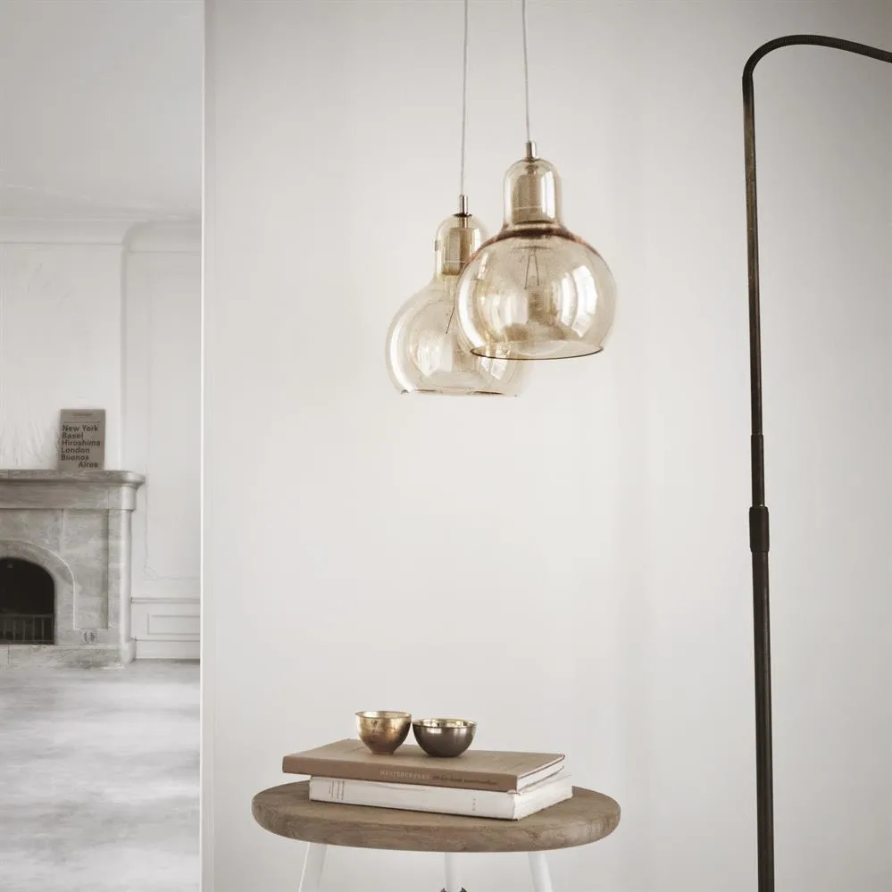 Mega Bulb Guld lamp, goud-glas &Tradition