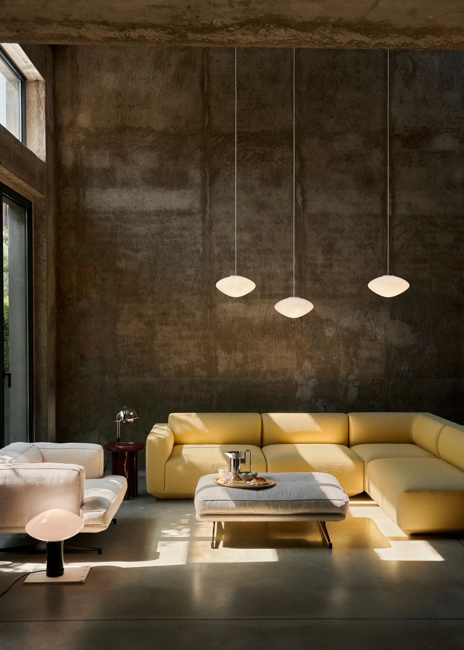 Mist AP15 plafondlamp Ø25 cm, Matt White, Glass &Tradition