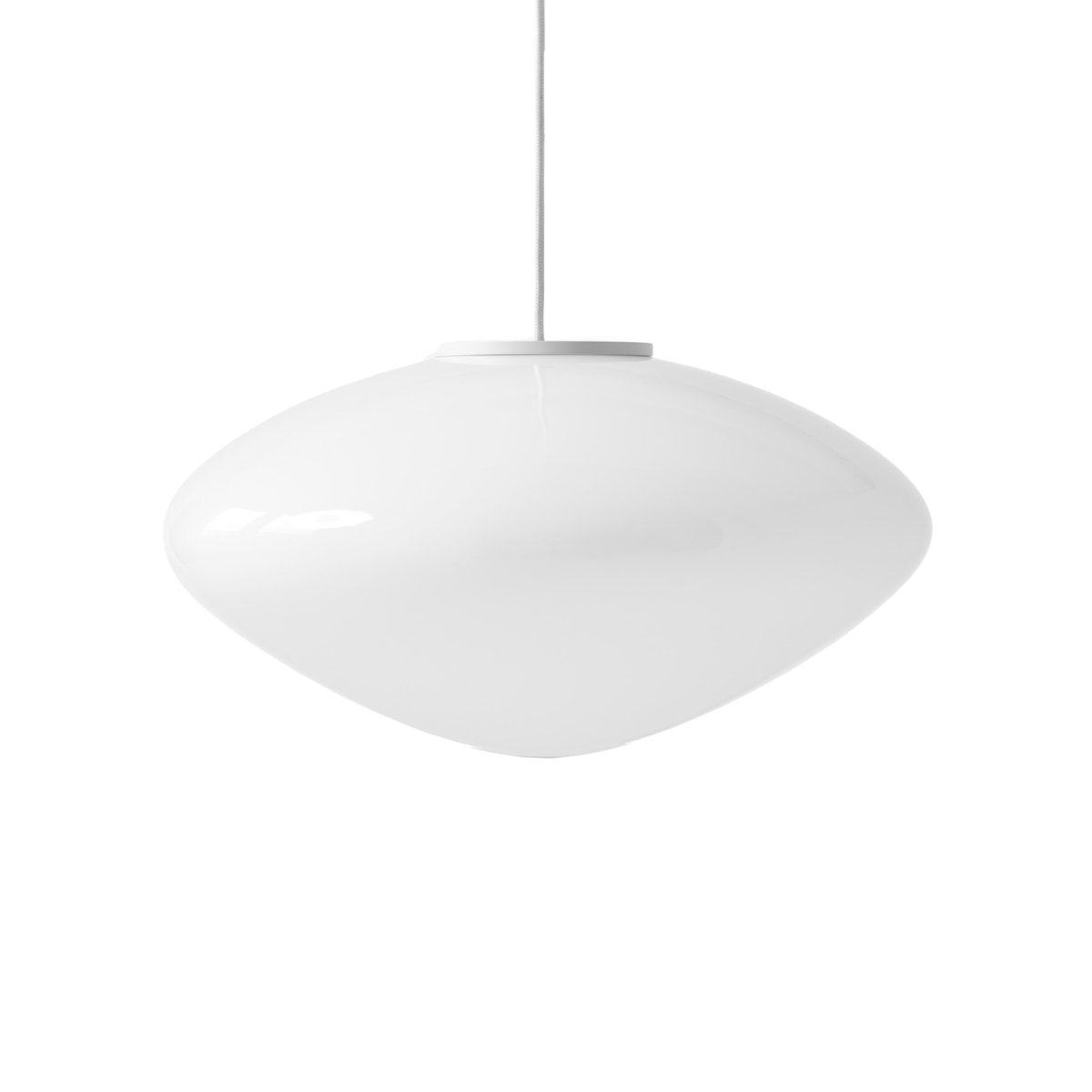 &Tradition Mist AP16 plafondlamp Ø37 cm Matt White, Glass