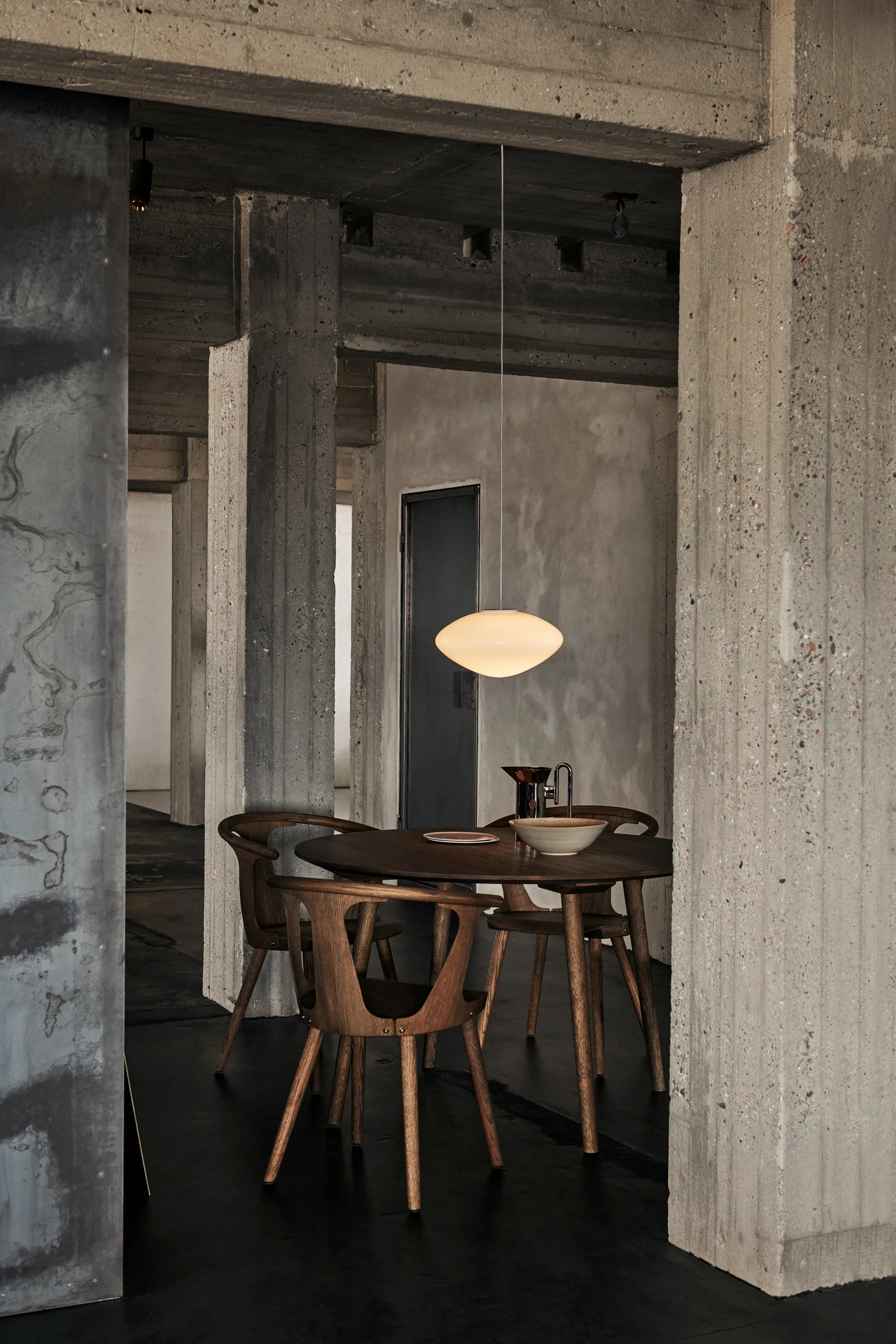 Mist AP16 plafondlamp Ø37 cm, Matt White, Glass &Tradition