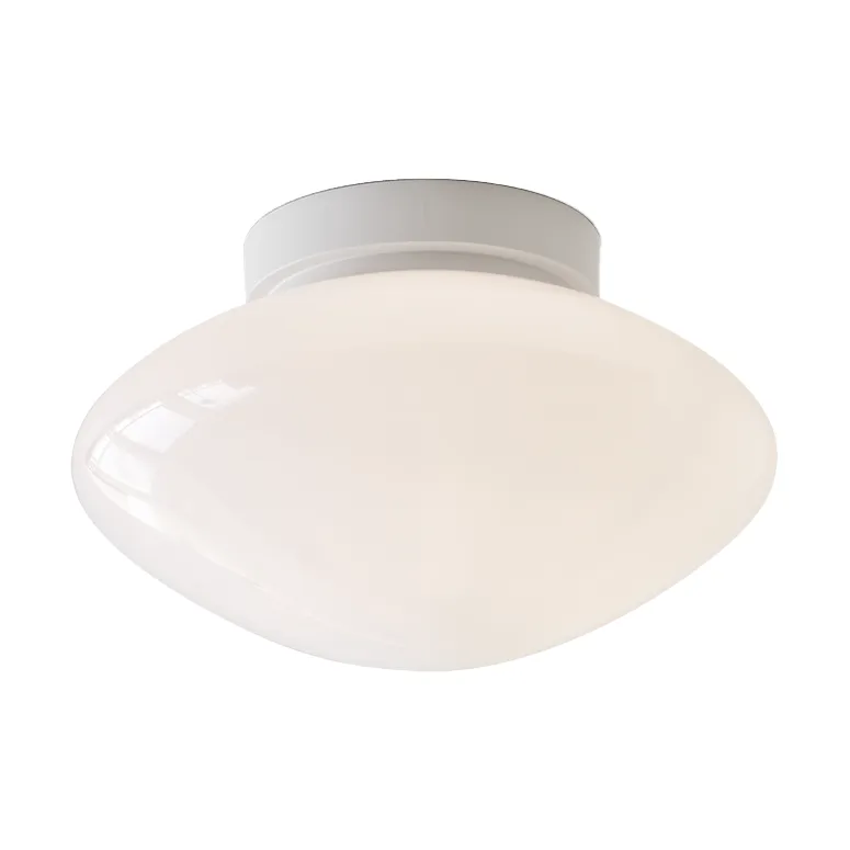 Mist AP22 plafondlamp/wandlamp Ø25 cm, White-opal glass &Tradition