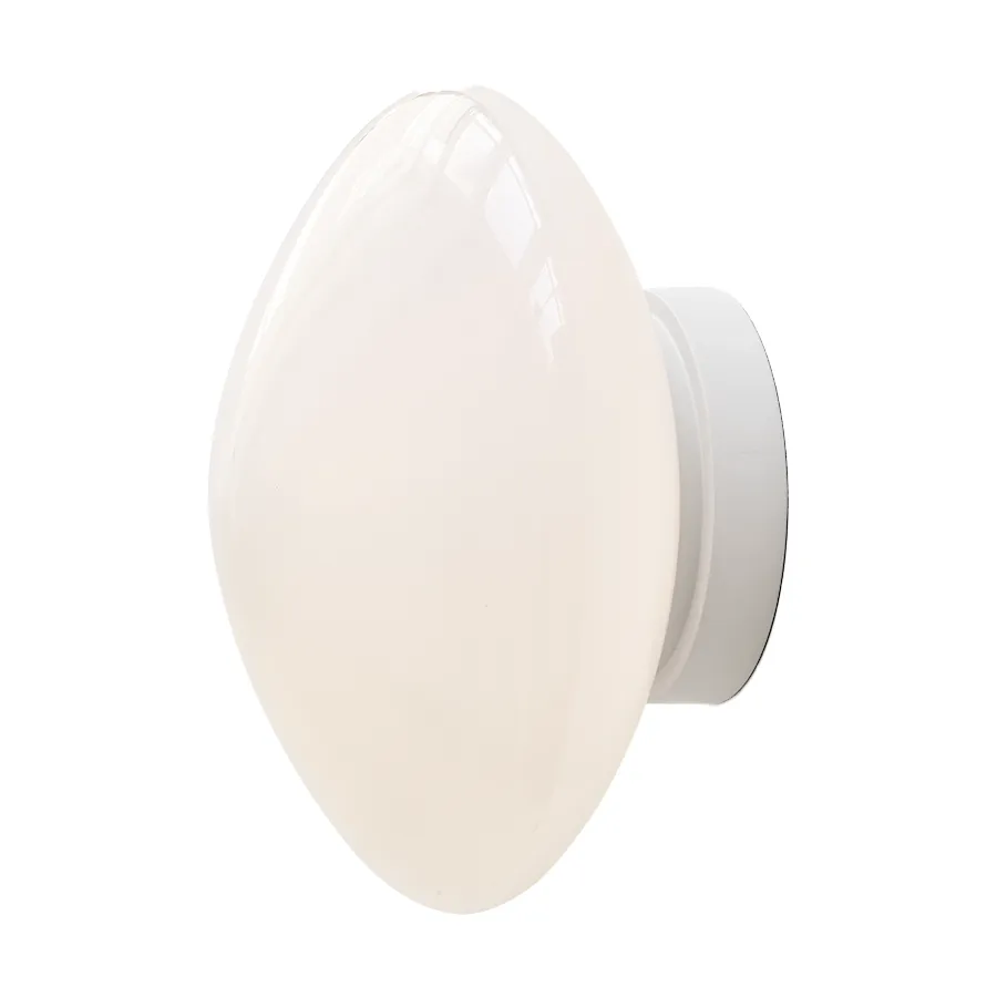 Mist AP22 plafondlamp/wandlamp Ø25 cm, White-opal glass &Tradition