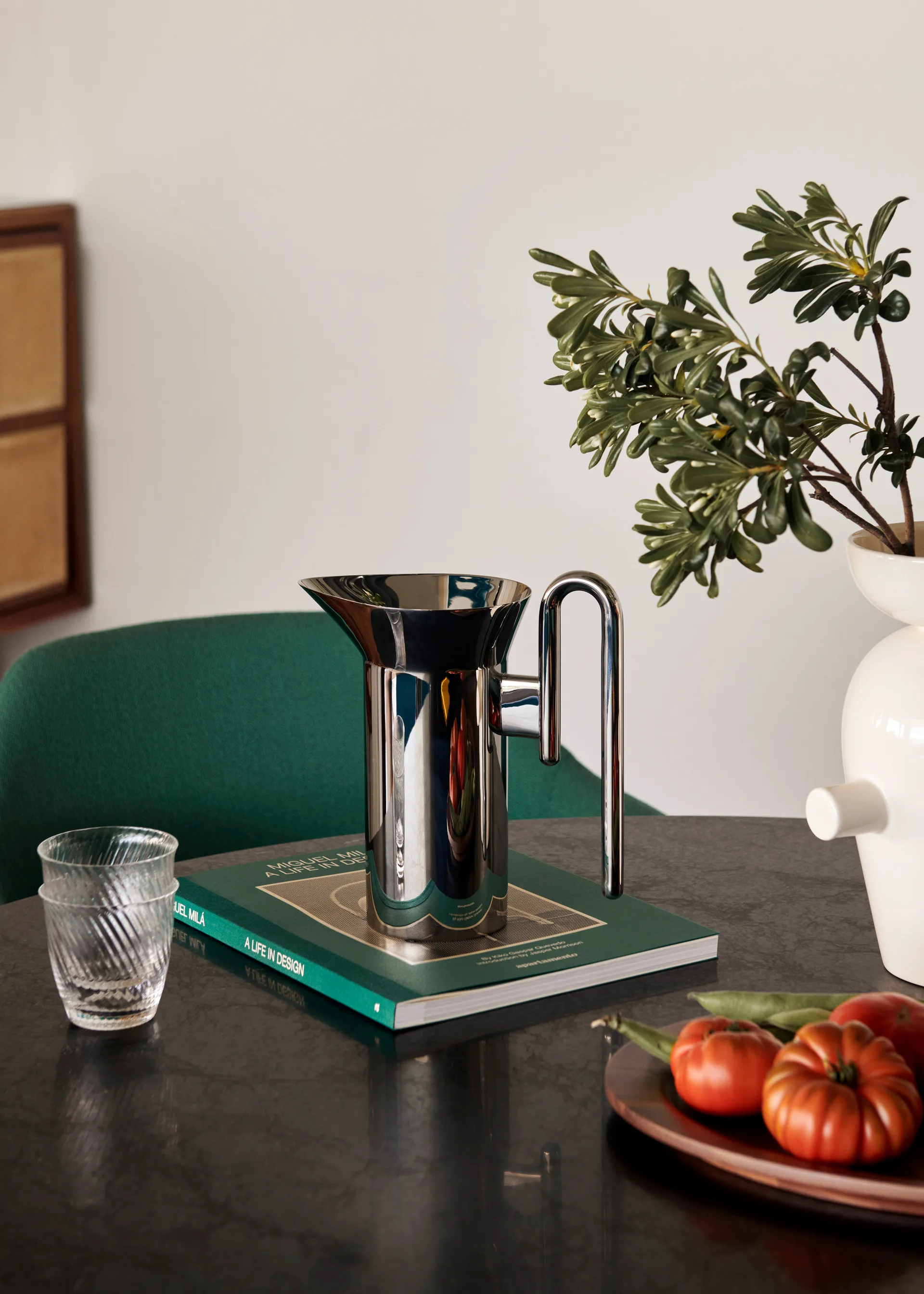 Momento JH38 kan 1 liter, Polished Steel &Tradition