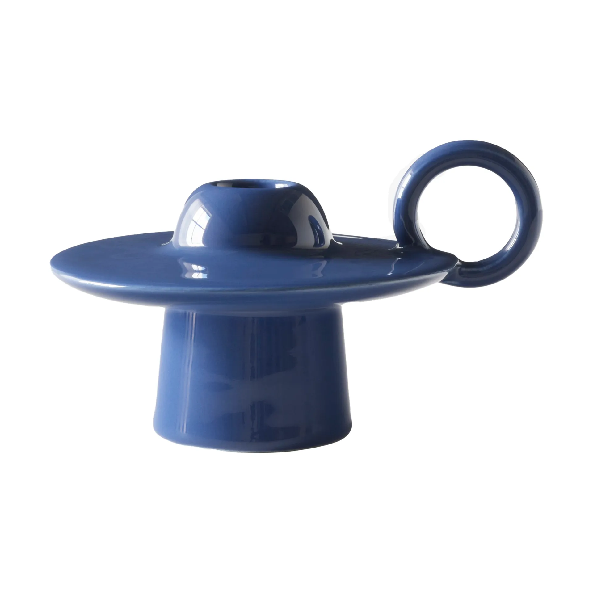 Momento JH39 kaarsenhouder, Azure &Tradition