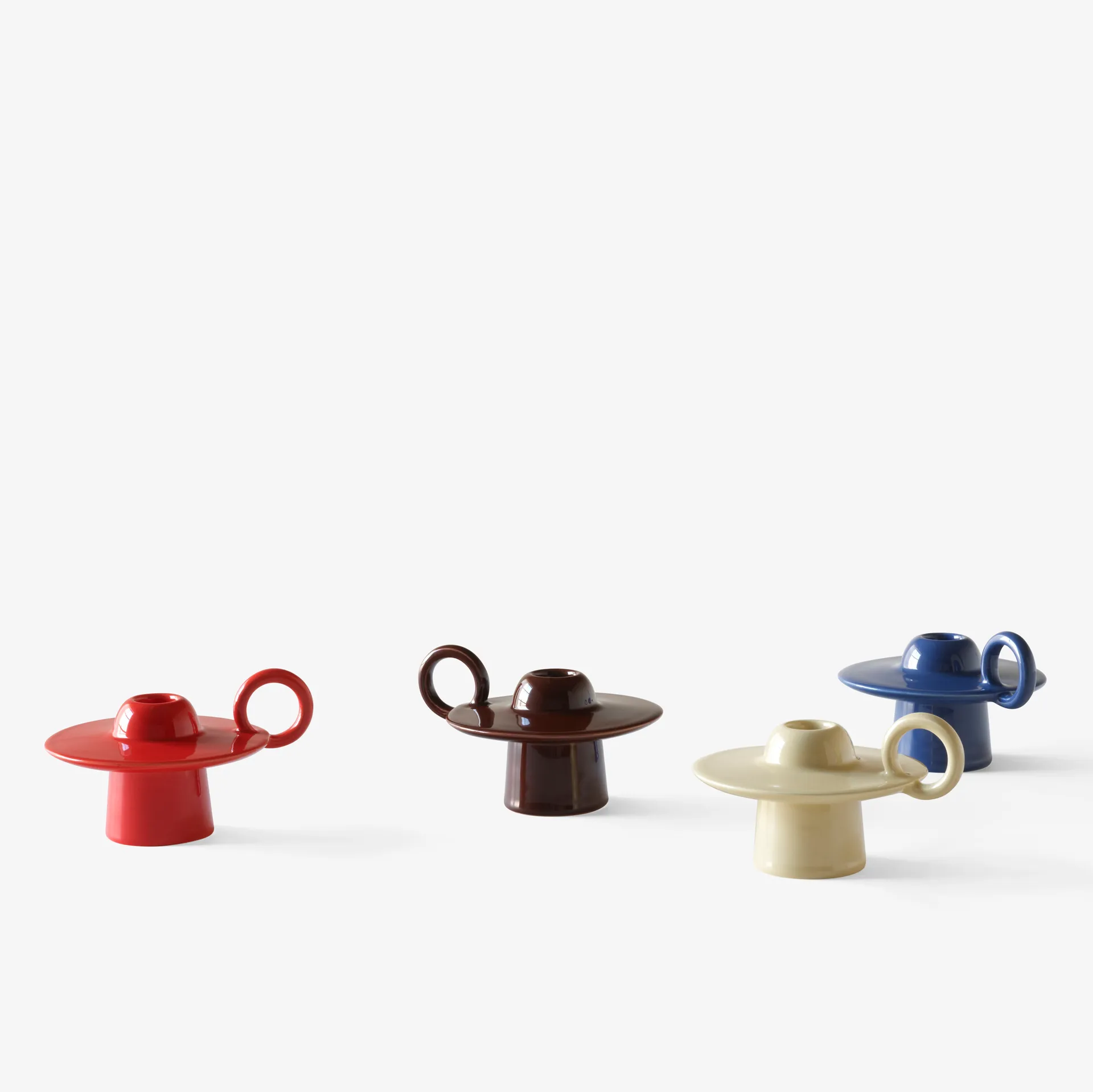 Momento JH39 kaarsenhouder, Ivory &Tradition