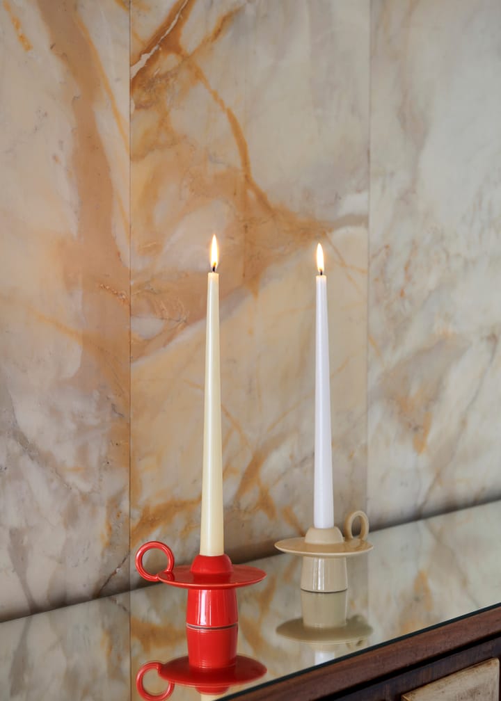 Momento JH39 kaarsenhouder, Poppy Red &Tradition