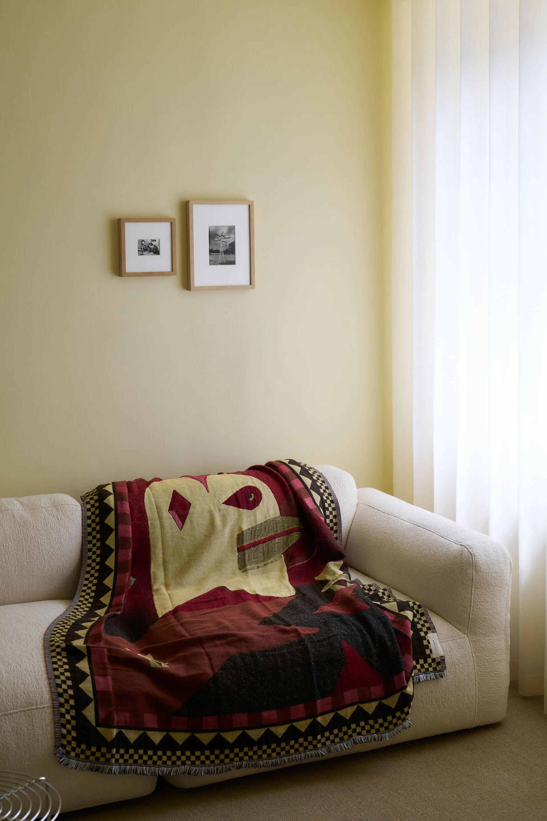 Momento JH46 plaid 180x130 cm, Red dawn &Tradition