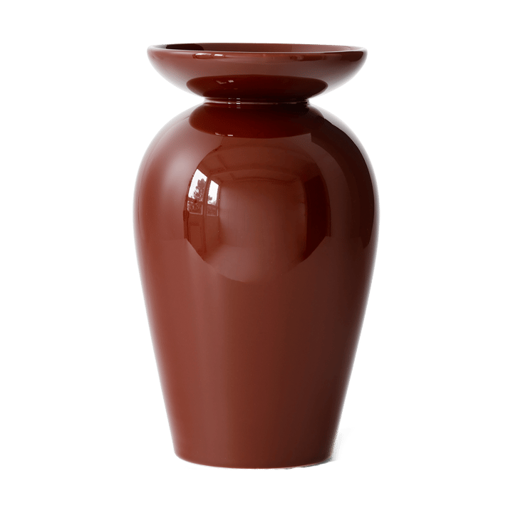 Momento JH47 vaas 24 cm - Red brown - &Tradition