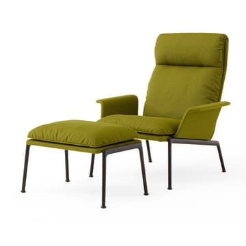 Muno LN17 High back loungefauteuil - Warm black-Vidar 0956 - &Tradition