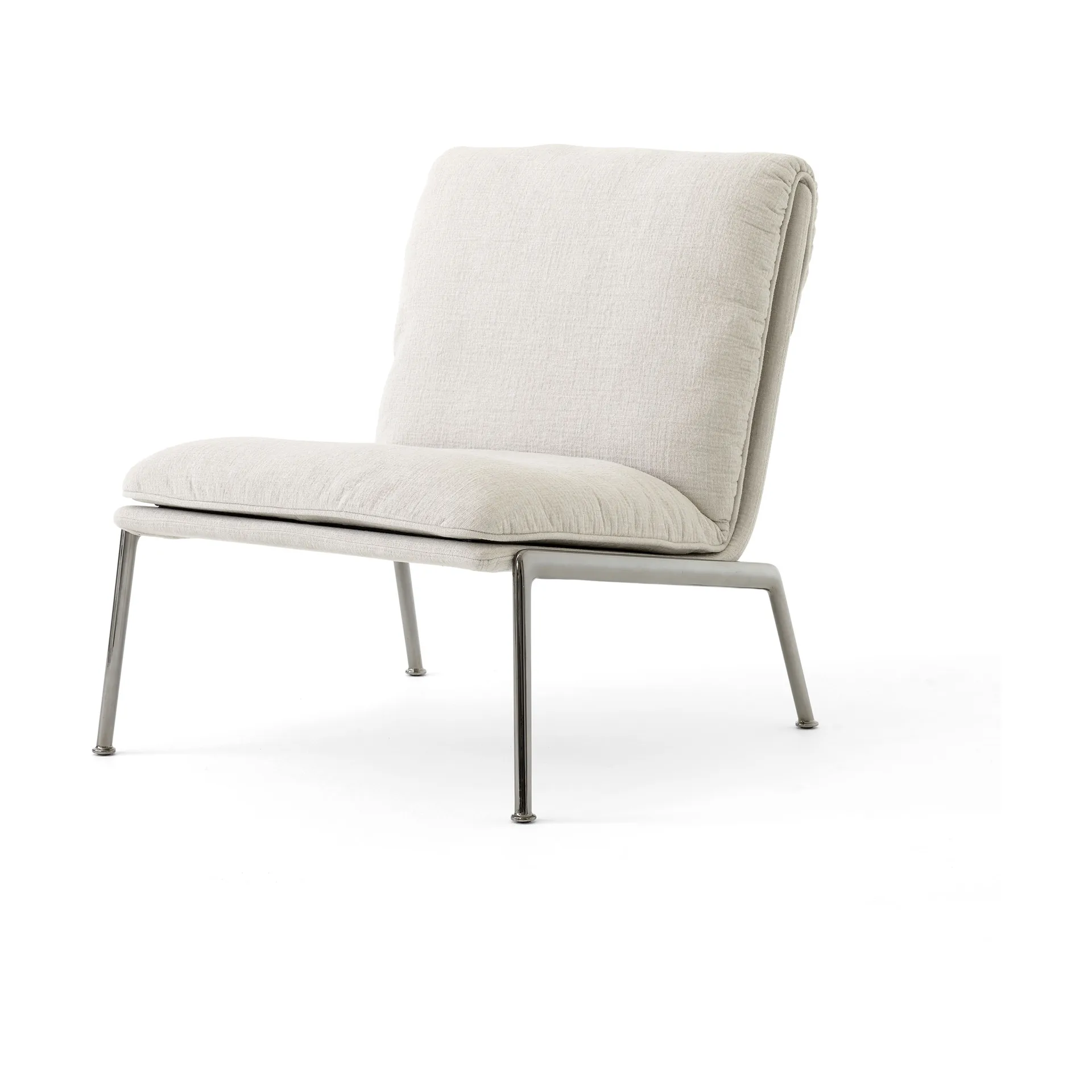 Muno LN18 loungefauteuil, Dark chrome-Cifrado 0221 &Tradition