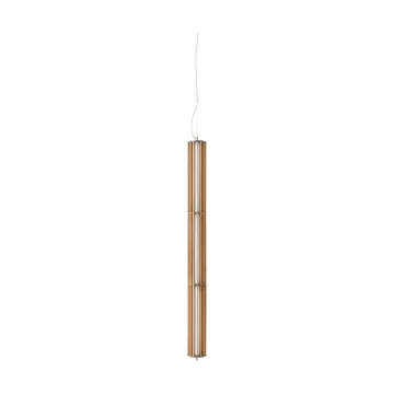 Numbra TY1 hanglamp - Gelakt eiken-getrommeld aluminium - &Tradition