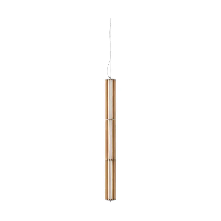 Numbra TY1 hanglamp - Gelakt eiken-getrommeld aluminium - &Tradition