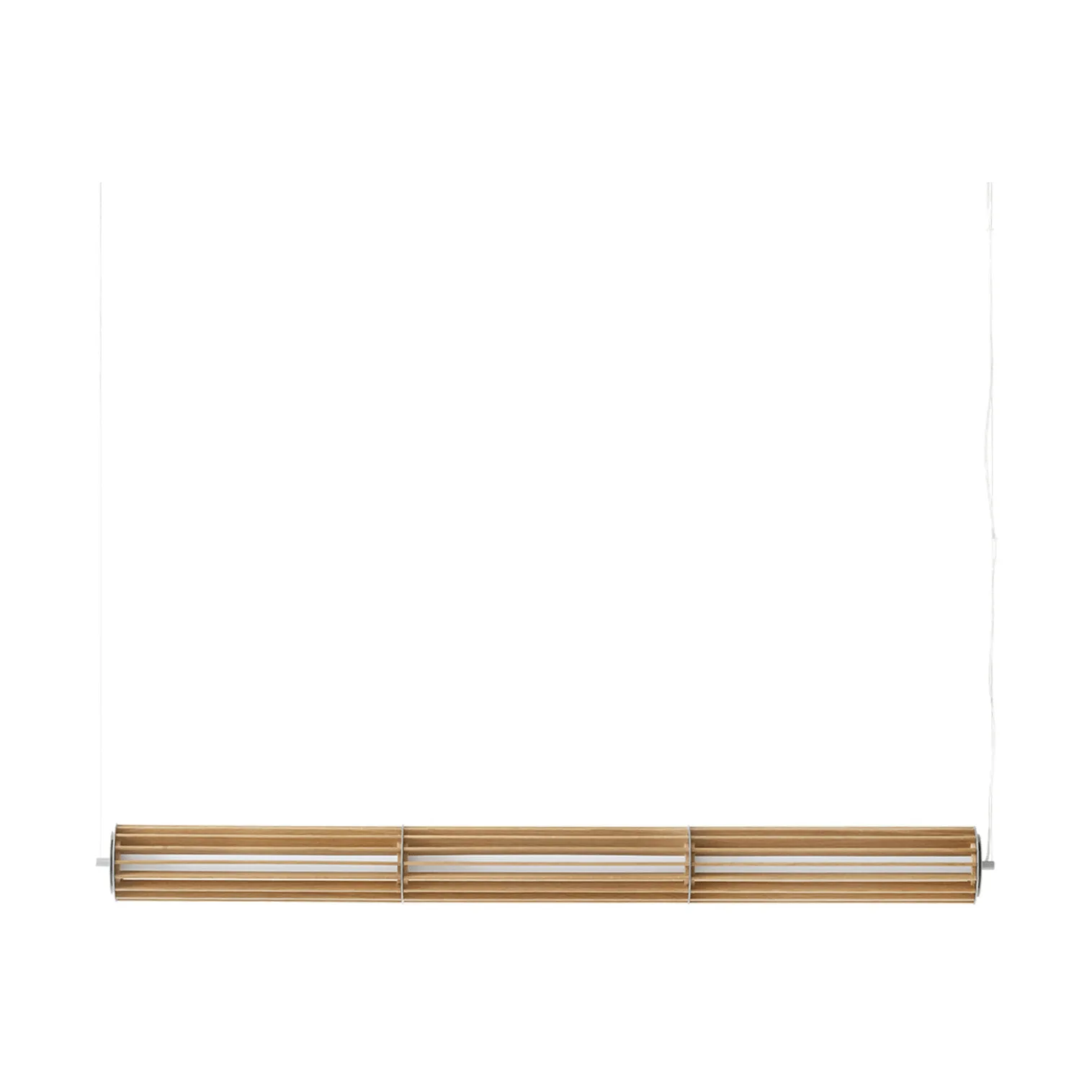 Numbra TY1 hanglamp, Gelakt eiken-getrommeld aluminium &Tradition