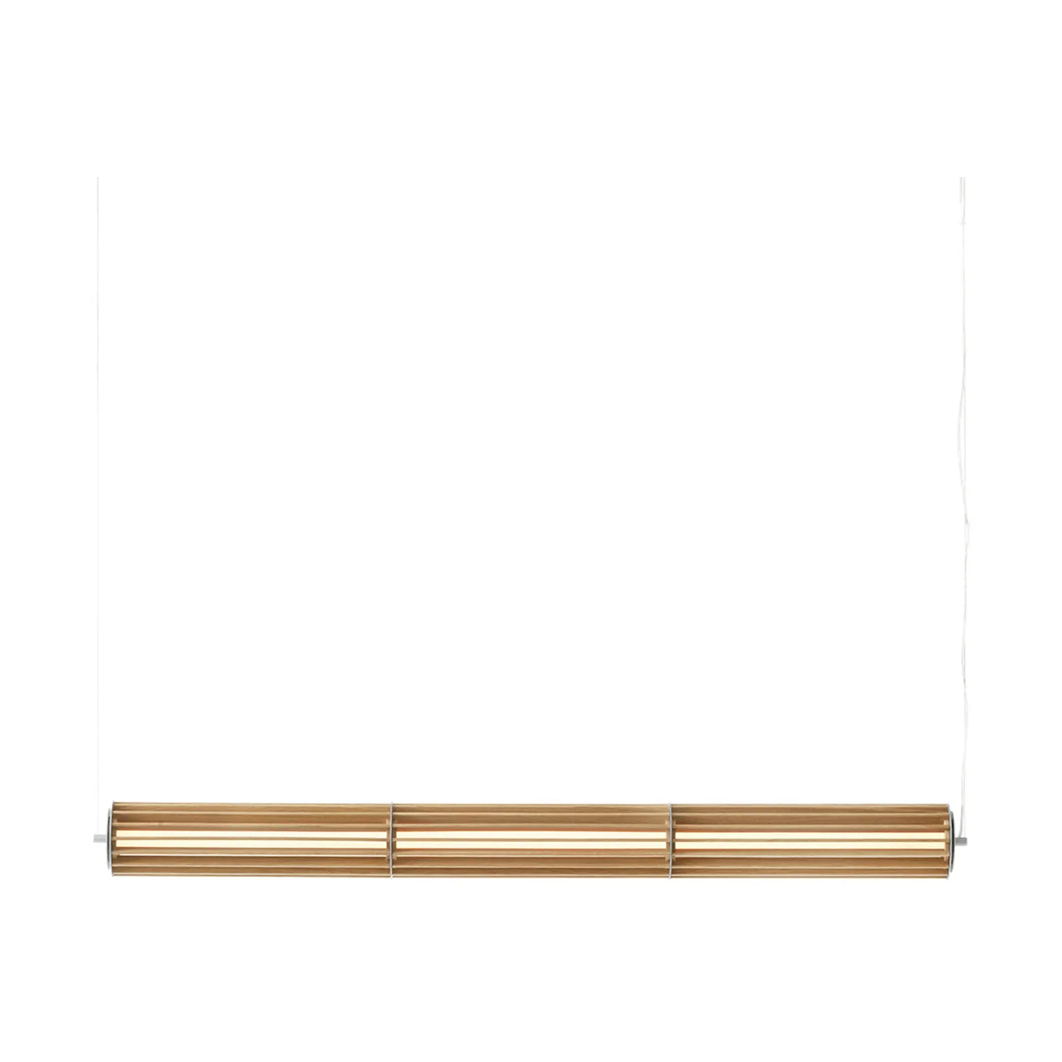 Numbra TY1 hanglamp, Gelakt eiken-getrommeld aluminium &Tradition