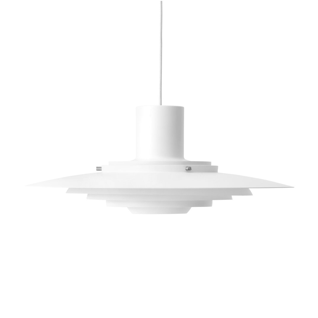 &Tradition P376 plafondlamp KF1 Mat wit | Scandinavisch Interieur | Hanglampen | Wit