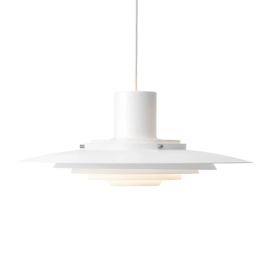 P376 plafondlamp KF1, Mat wit &Tradition