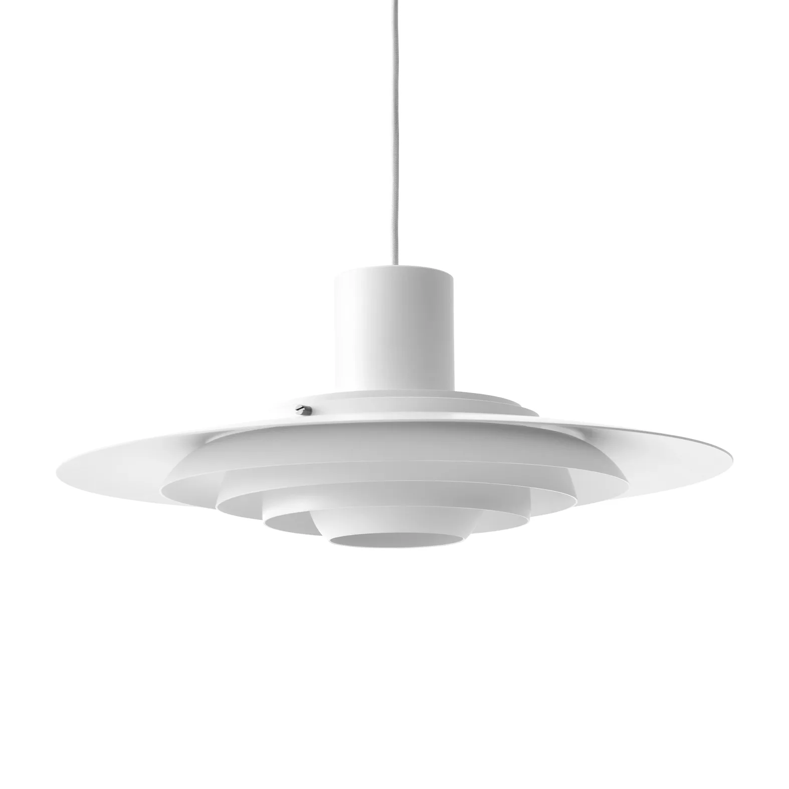 P376 plafondlamp KF1, Mat wit &Tradition