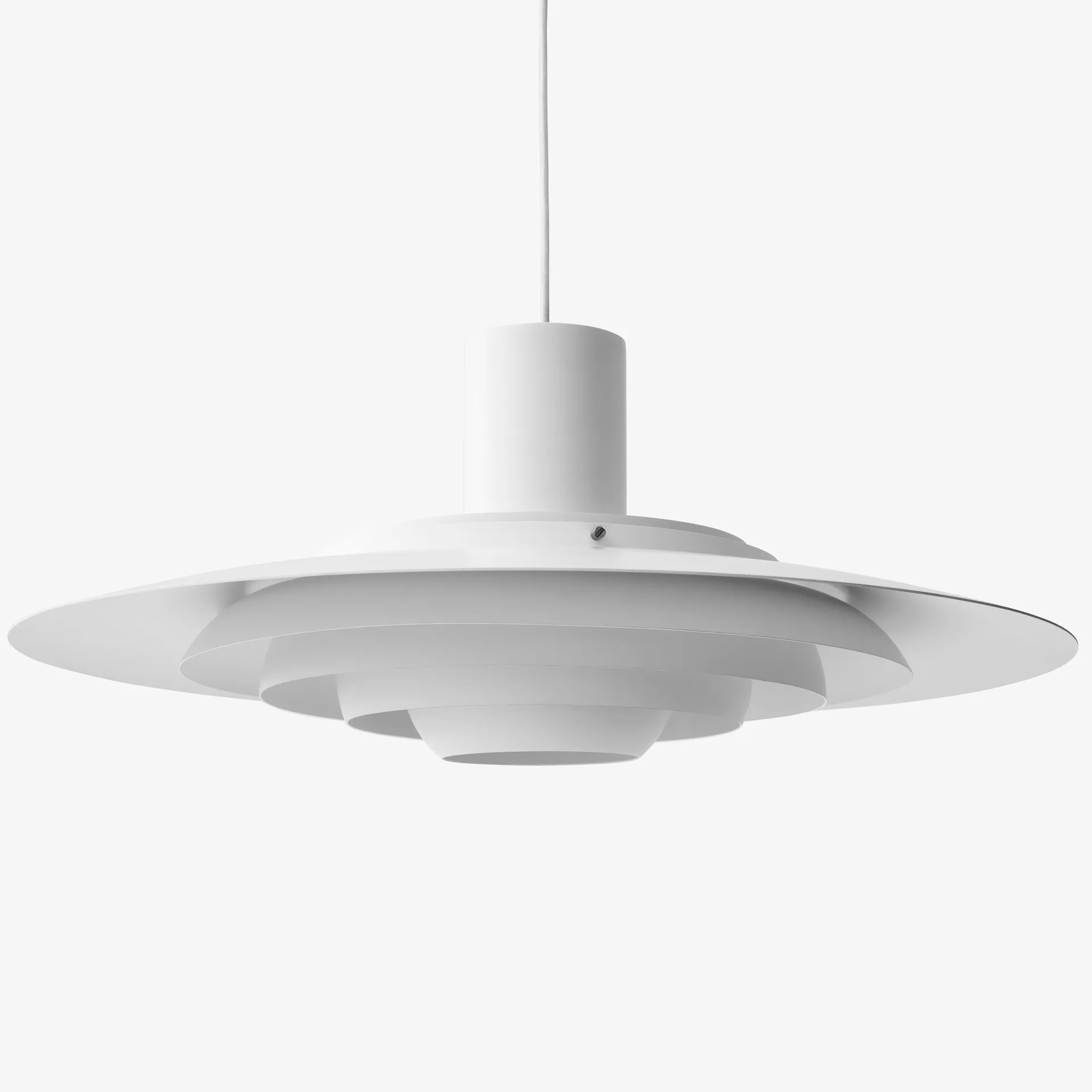 P376 plafondlamp KF2, Mat wit &Tradition