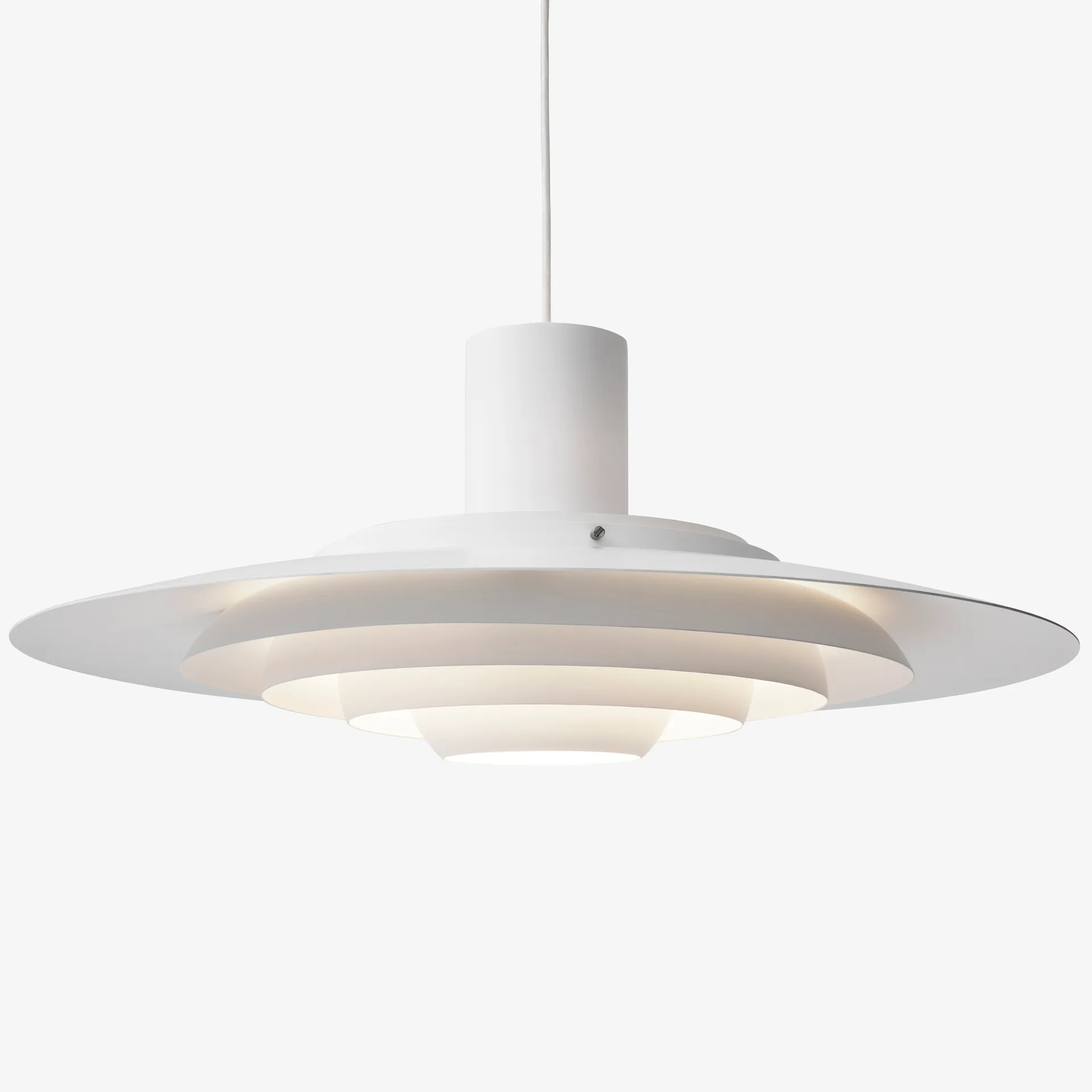 P376 plafondlamp KF2, Mat wit &Tradition
