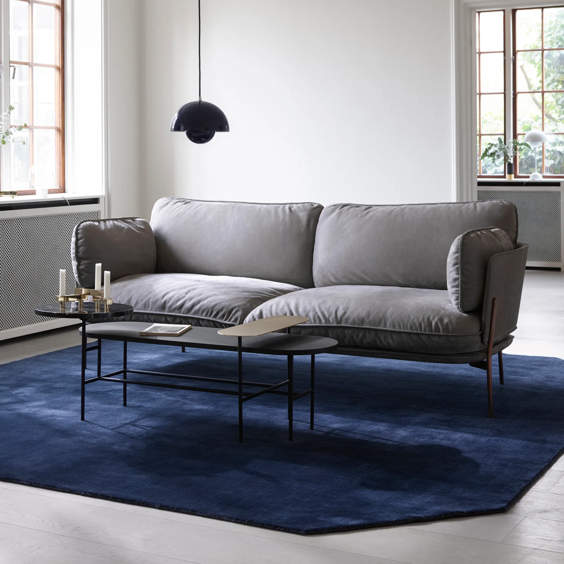 Palette salontafel JH7, zwart &Tradition