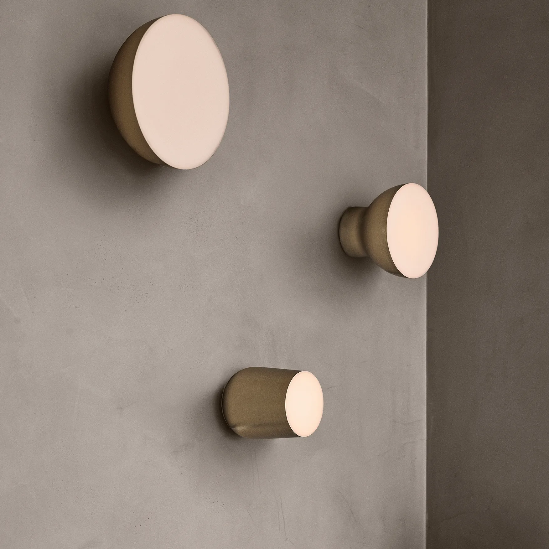 Passepartout JH12 wandlamp, Goud &Tradition