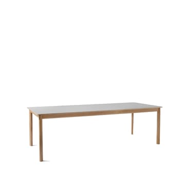 Patch HW2 eettafel - beige arizona, witgeolied eikenhouten onderstel - &Tradition