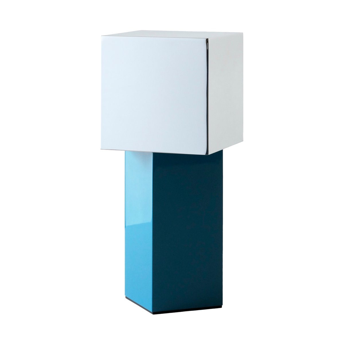 &Tradition Pivot ATD7 draagbare lamp Blue silver