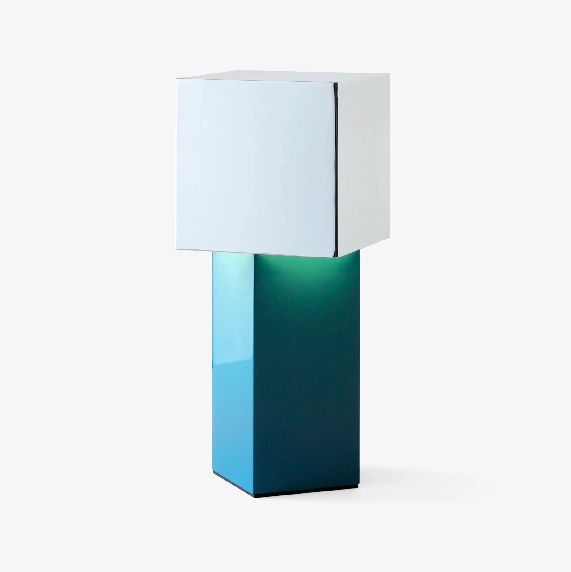 Pivot ATD7 draagbare lamp, Blue silver &Tradition