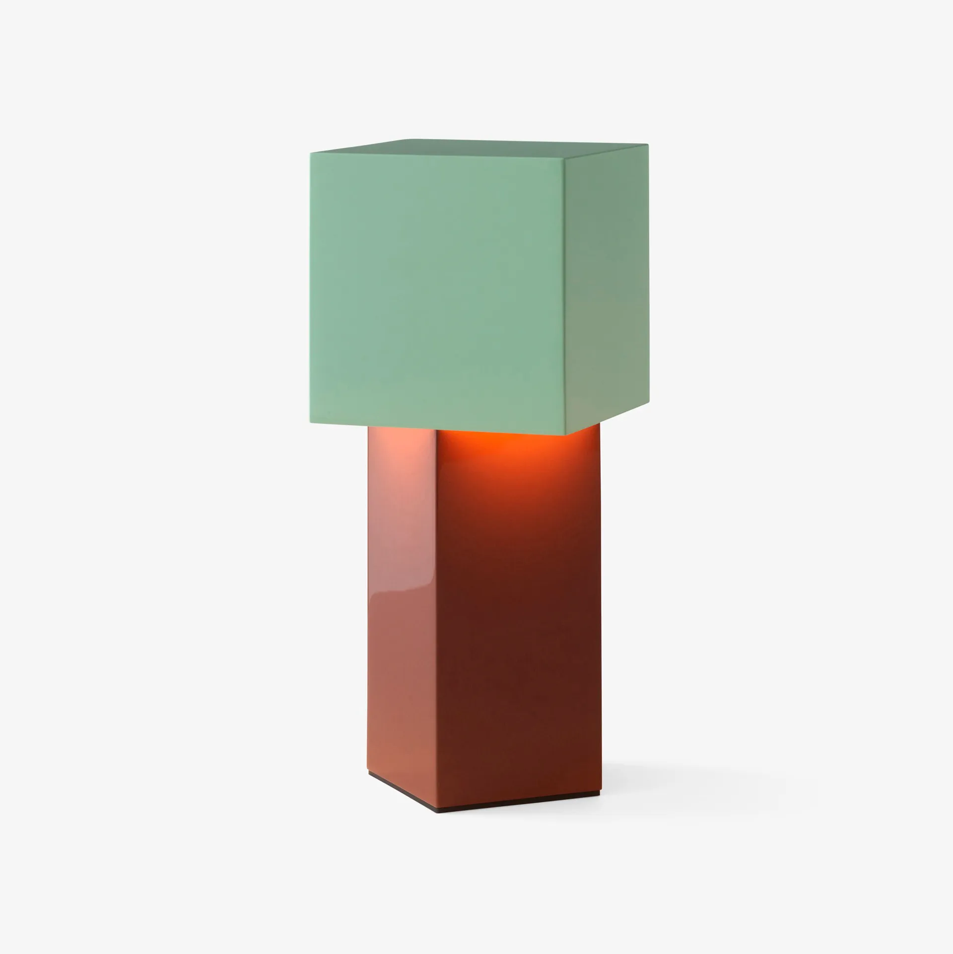 Pivot ATD7 draagbare lamp, Rusty mint &Tradition
