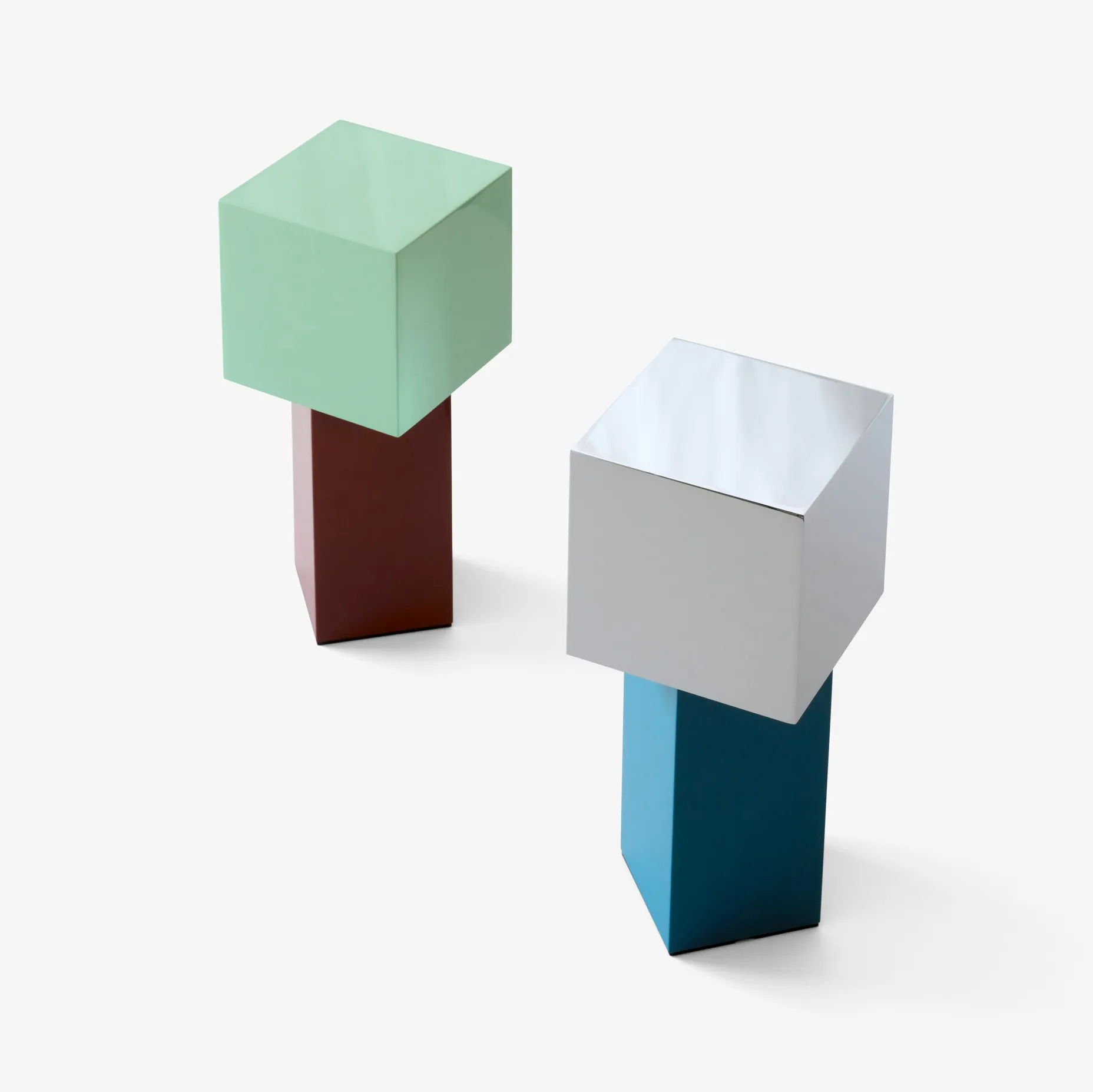 Pivot ATD7 draagbare lamp, Rusty mint &Tradition