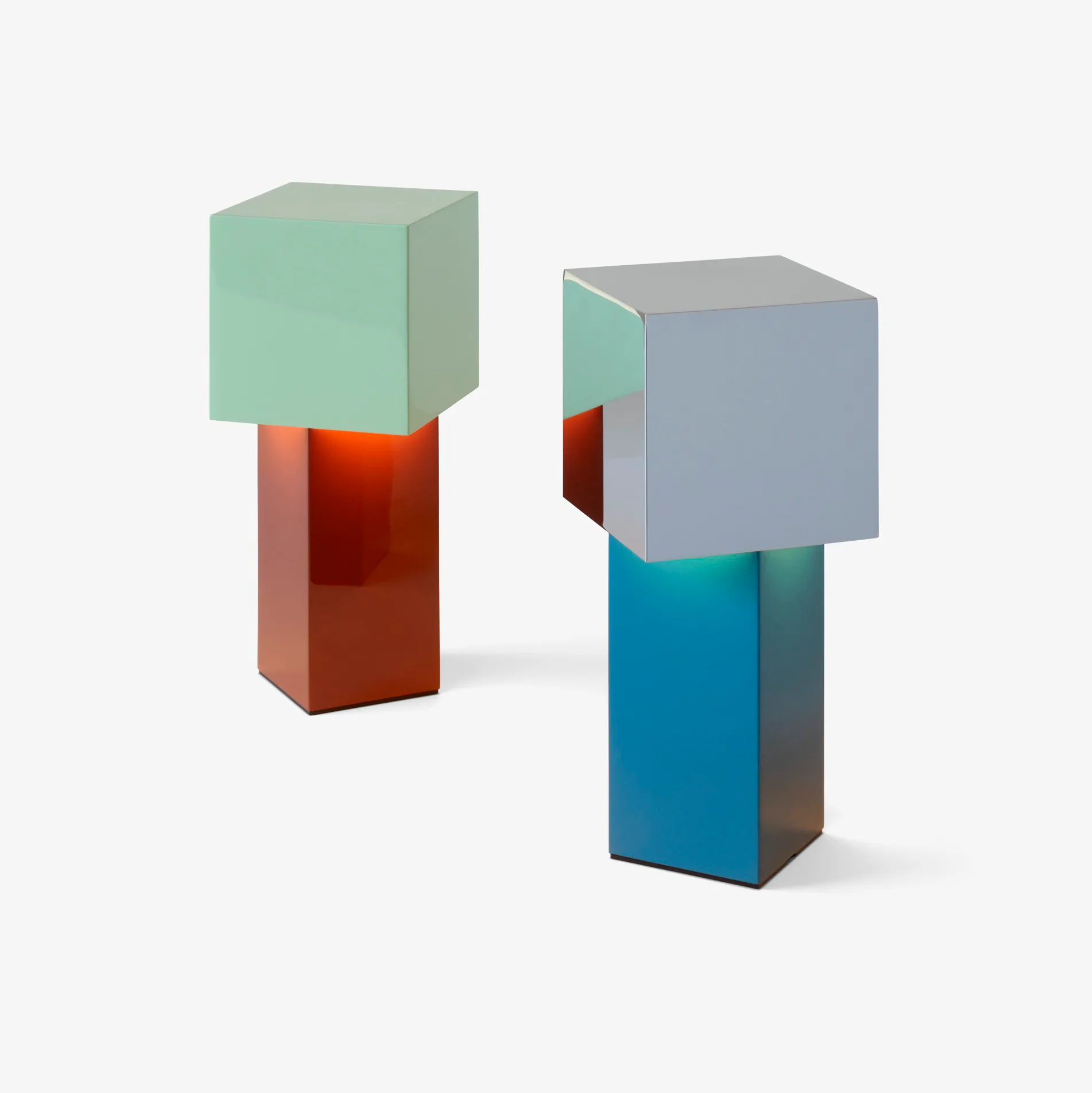 Pivot ATD7 draagbare lamp, Rusty mint &Tradition