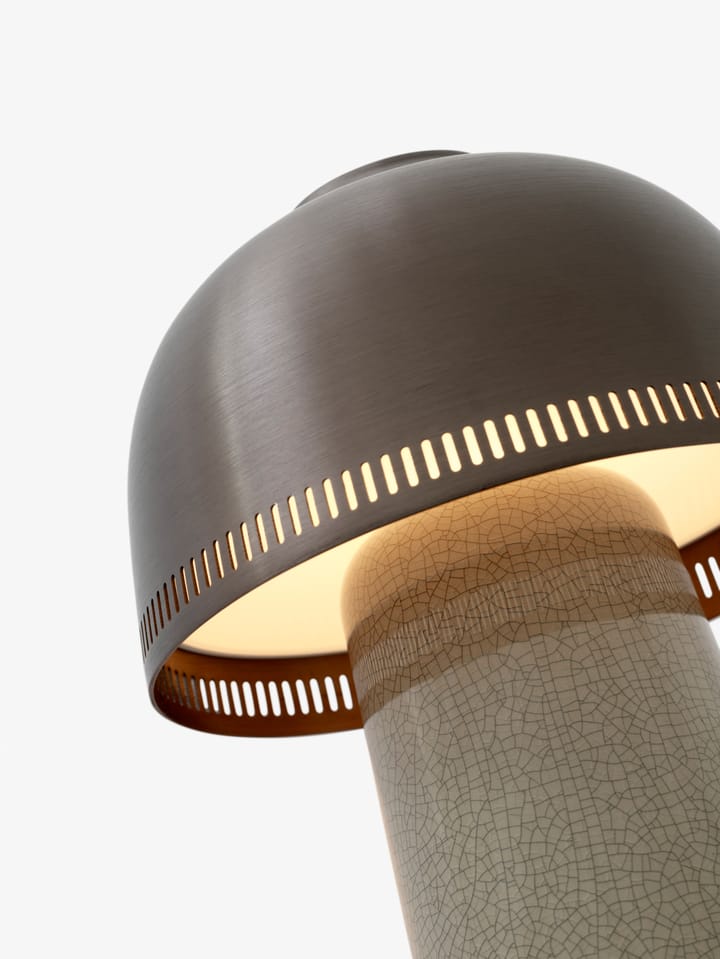 Raku SH8 tafellamp, Beige Grey & Bronze &Tradition